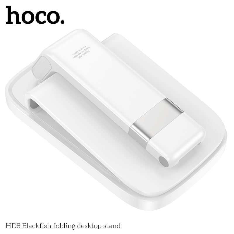 GIÁ ĐỠ ĐIỆN THOẠI ĐỂ BÀN DẠNG GẬP THIẾT KẾ 2 TRỤC CHO ĐIỆN THOẠI HOCO HD6 HD8 _ hàng chính hãng
