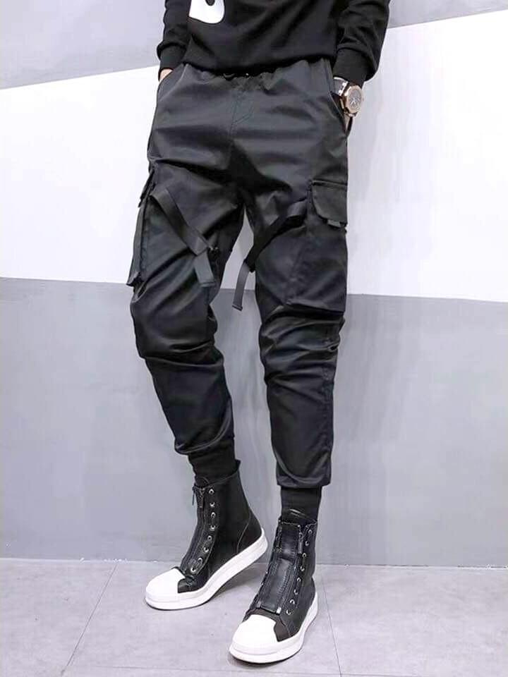 QUẦN JOGGER KAKI TÚI HỘP CO GIẢN Y HÌNH CHỤP