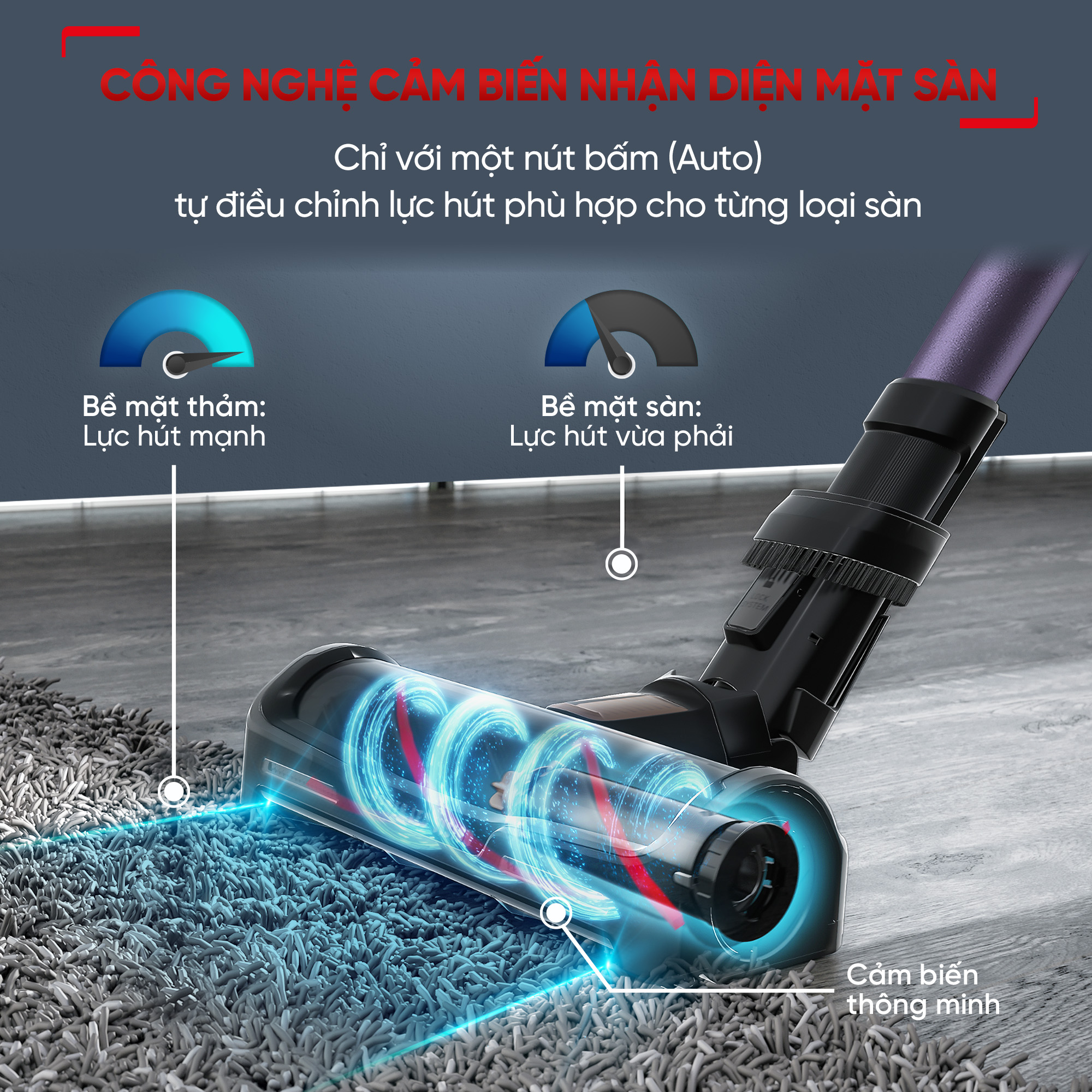 Máy húi bụi không dây X-force Flex 9.60 TY2039WO - Tím - Hàng chính hãng