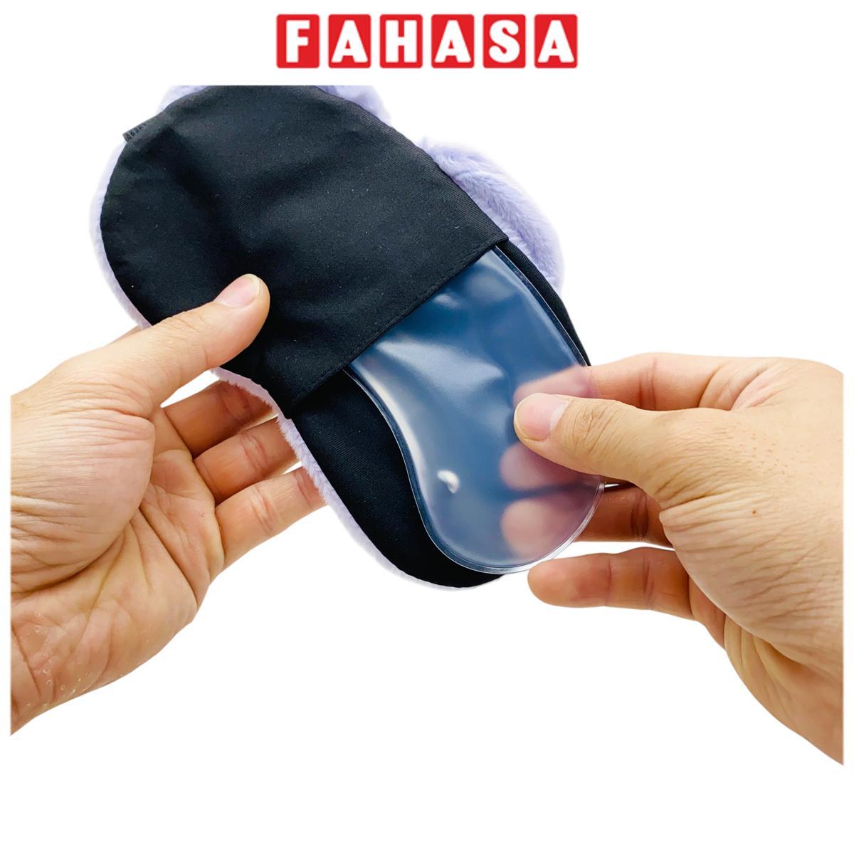 Bịt Mắt Ngủ - Thỏ Mặc Đầm Có Túi Nước 3m - ZooZoo 018025 - Màu Kem