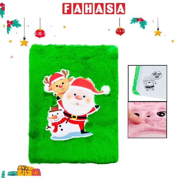 Sổ Tay Mini Giáng Sinh A5 - Kẻ Ngang - 80 Trang 90gsm - MP CH24024 - Màu Xanh Lá