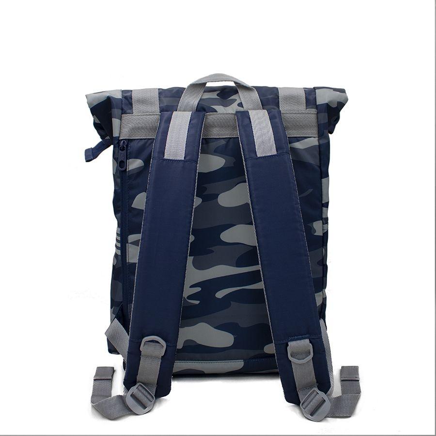 Ba Lô Teen Siêu Nhẹ Kool Urban - Clever Hippo BKU5204/Camo - Màu Xanh Dương