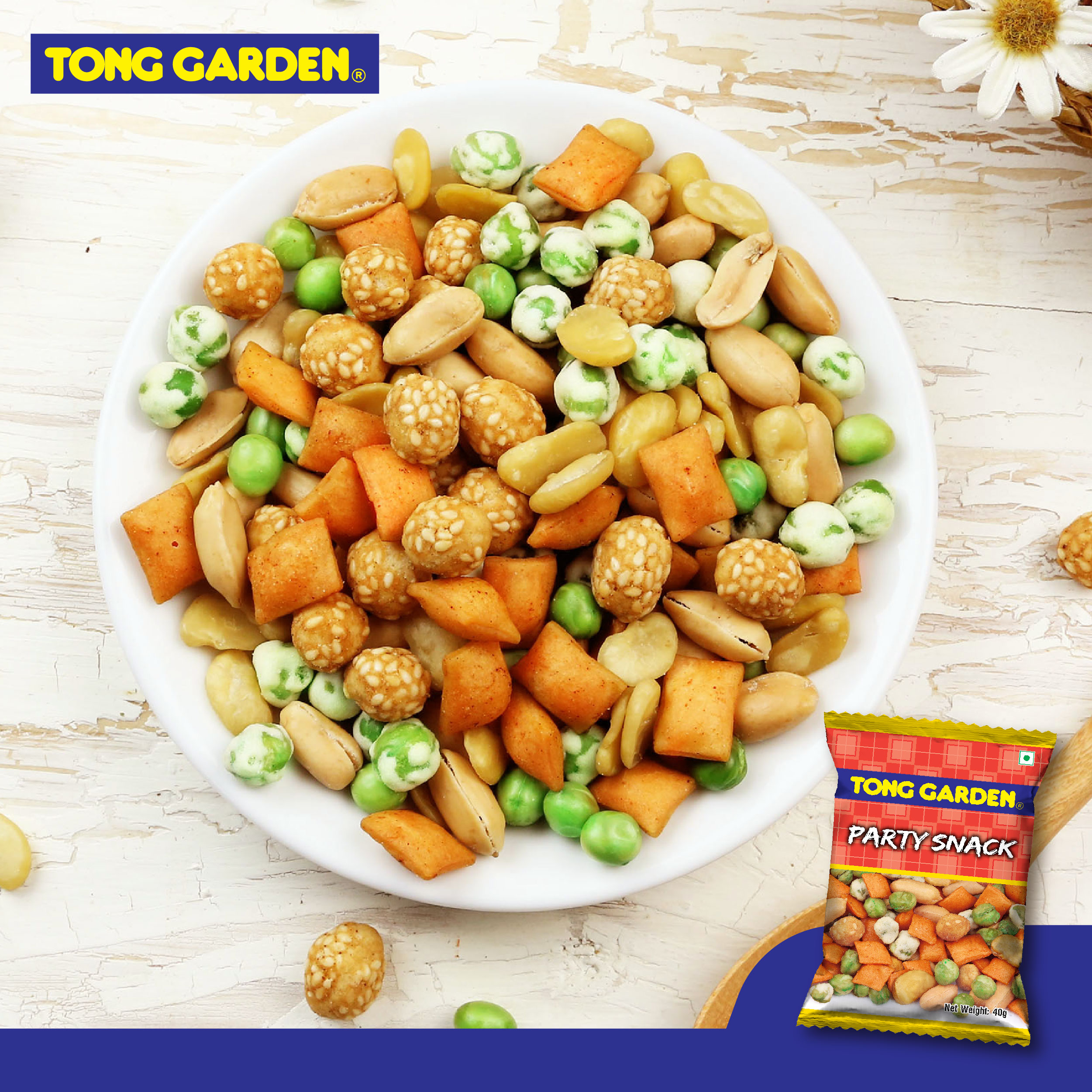 COMBO 3 GÓI ĐẬU TONG GARDEN ĐỦ VỊ