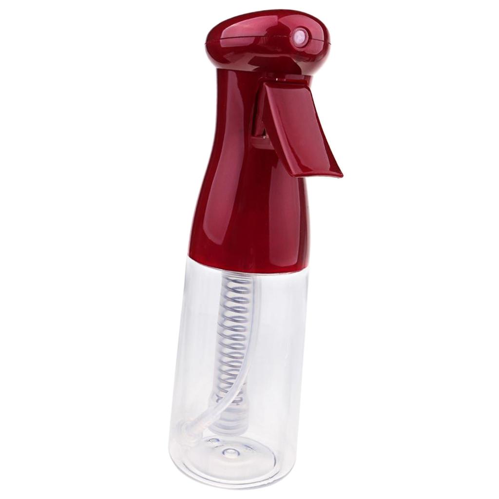 300ml Continuous Spray Water Bottle, Fine Mist Hair Spray Bottle Empty Refillable Trigger Sprayer, Plastic Mist Container