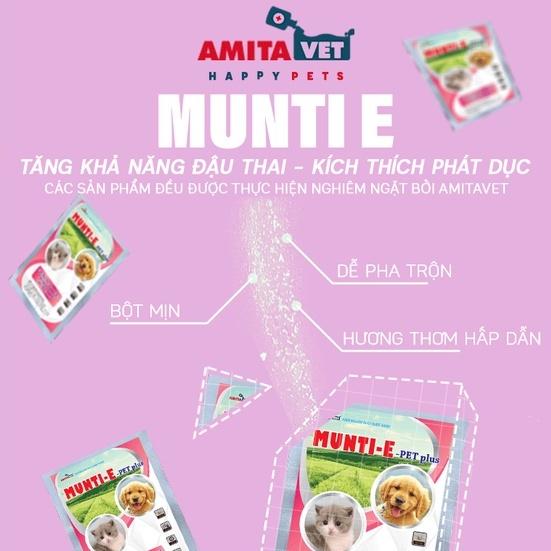 Vitamin cho chó mèo GREEN Pet-Plus 150g Từ AMITAVET giúp thú cưng tăng đề kháng bổ xung vitamin ăn ngon phát triển tốt