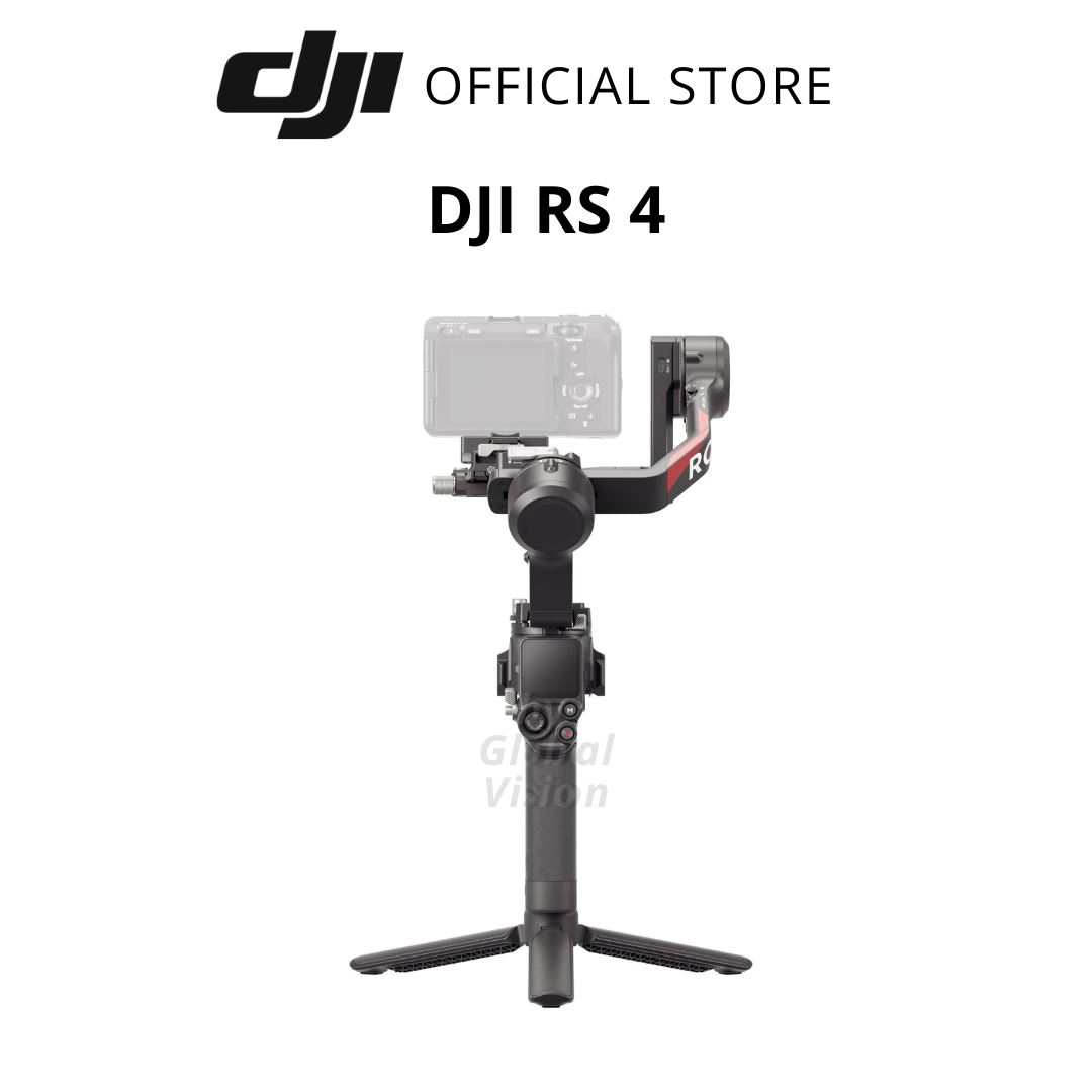 Gimbal máy ảnh DJI RS 4 chống rung cho camera DSLR và Mirrorless tải trọng đến 3kg, quay dọc linh hoạt (DJI RS 4) - Hàng chính hãng