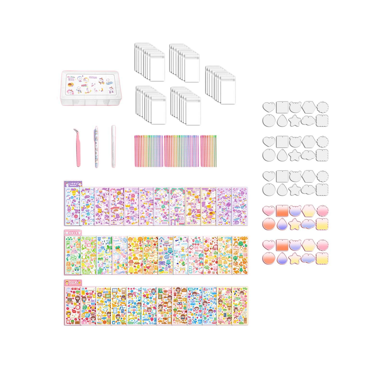 Goo Card DIY Set Cute Pendant for Card DIY Decor Craft Kids