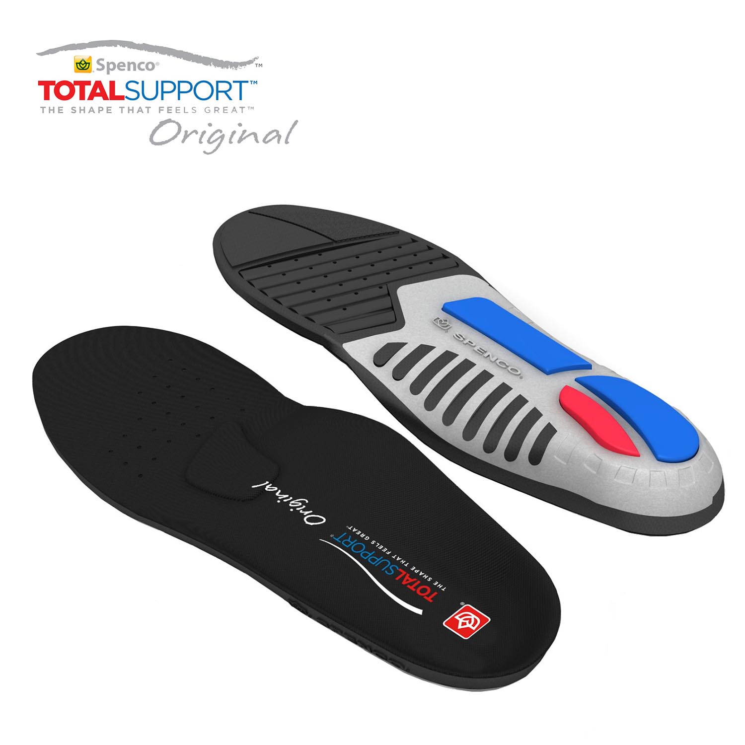 Lót giày giảm đau mỏi chân đạt tiêu chuẩn y khoa Mỹ Spenco Total Support Original 46-695