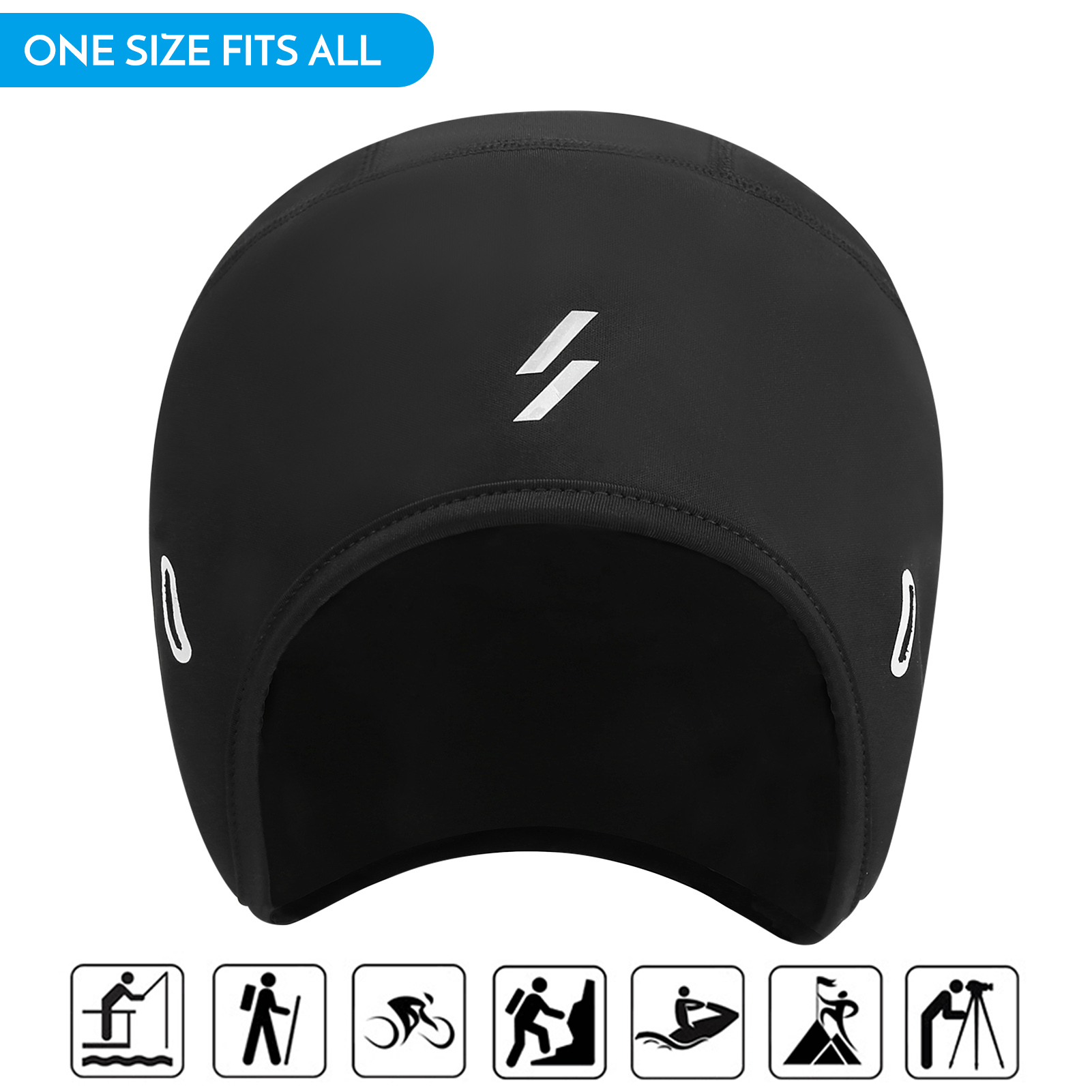 Mũ bảo hiểm có nắp che tai và kính chống gió cho nam