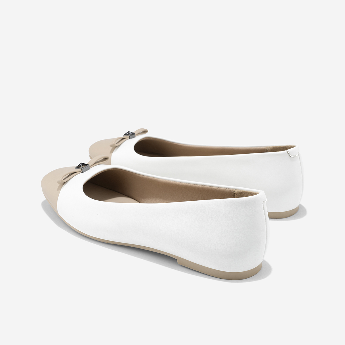 Vascara Giày Búp Bê Đính Nơ Trang Trí - GBB 0436