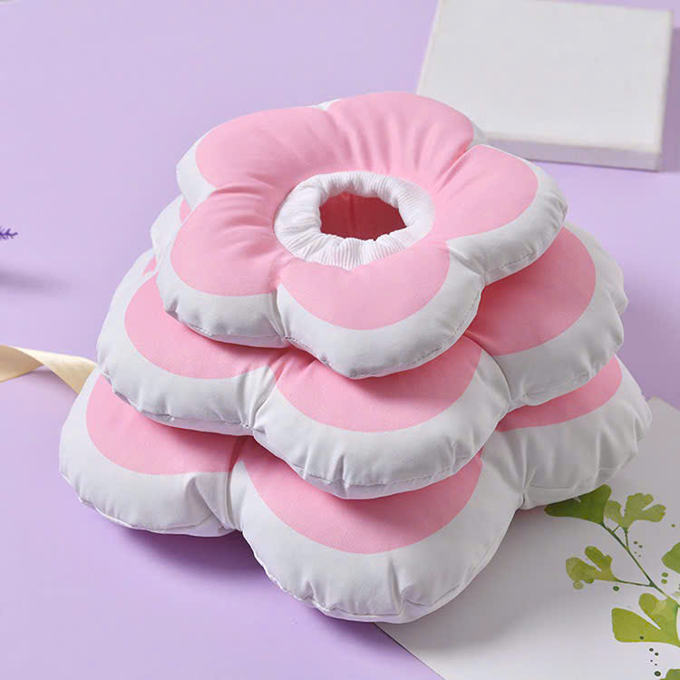 VÒNG CỔ THÚ CƯNG VÒNG CỔ LOA CHỐNG LIẾM CHO THỎ CHÓ MÈO BÔNG HOA DỄ THƯƠNG TỪ 0.5-5.5KG MÃ 10 CHO CHÓ MÈO THỎ