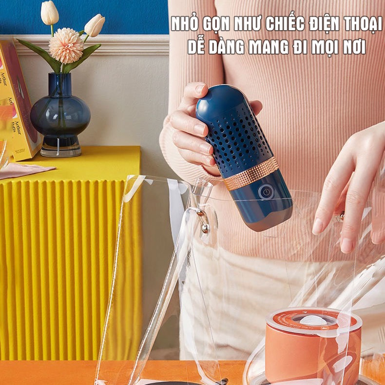 Máy khử khuẩn thực phẩm rau củ DONLIM, sạc không dây tiện dụng- D1390