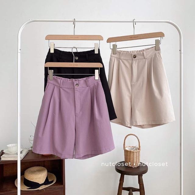 Quần Sooc, Quần Short Nữ Vải Xước X.0 Hàn, Chất Vải Thoáng Mát, Phong Cách Thời Trang Hàn Quốc