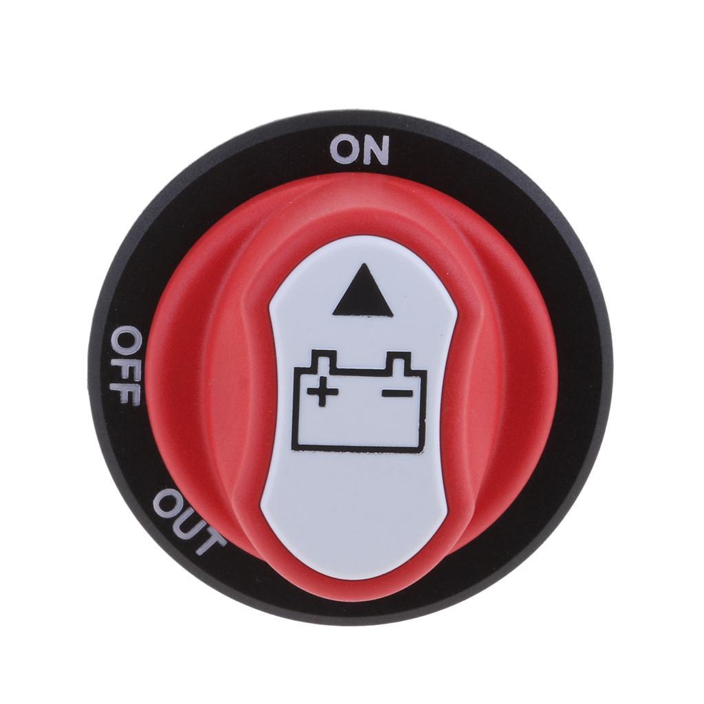 2pcs Battery Power Cut Off Switch Isolator for Marine Boat Car Vehicle 50A