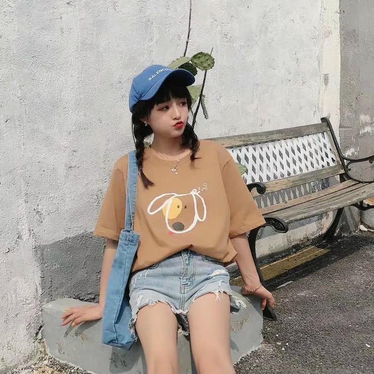 Áo Thun Tay Lỡ Unisex  Freesize từ 40-70kg