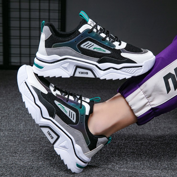 Giày nam tăng chiều cao, giầy Sneaker nam phong cách HOT TREND AVI - 416