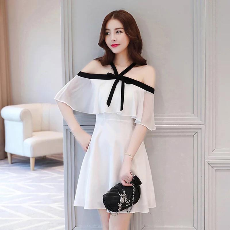 Đầm nữ voan 2 lớp tiểu thư hàng cao cấp