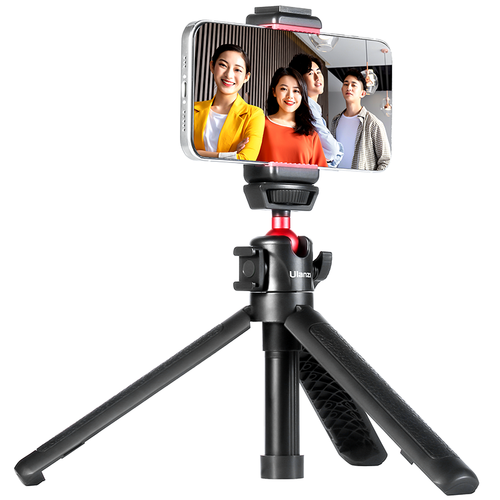 ULANZI MT-16, Chân Tripod tích hợp Ballhead xoay 360° dành cho Điện thoại &amp; Máy ảnh, Thích hợp dùng quay Vlog, Tải trọng lên đến 1.5kg - Hàng Chính Hãng