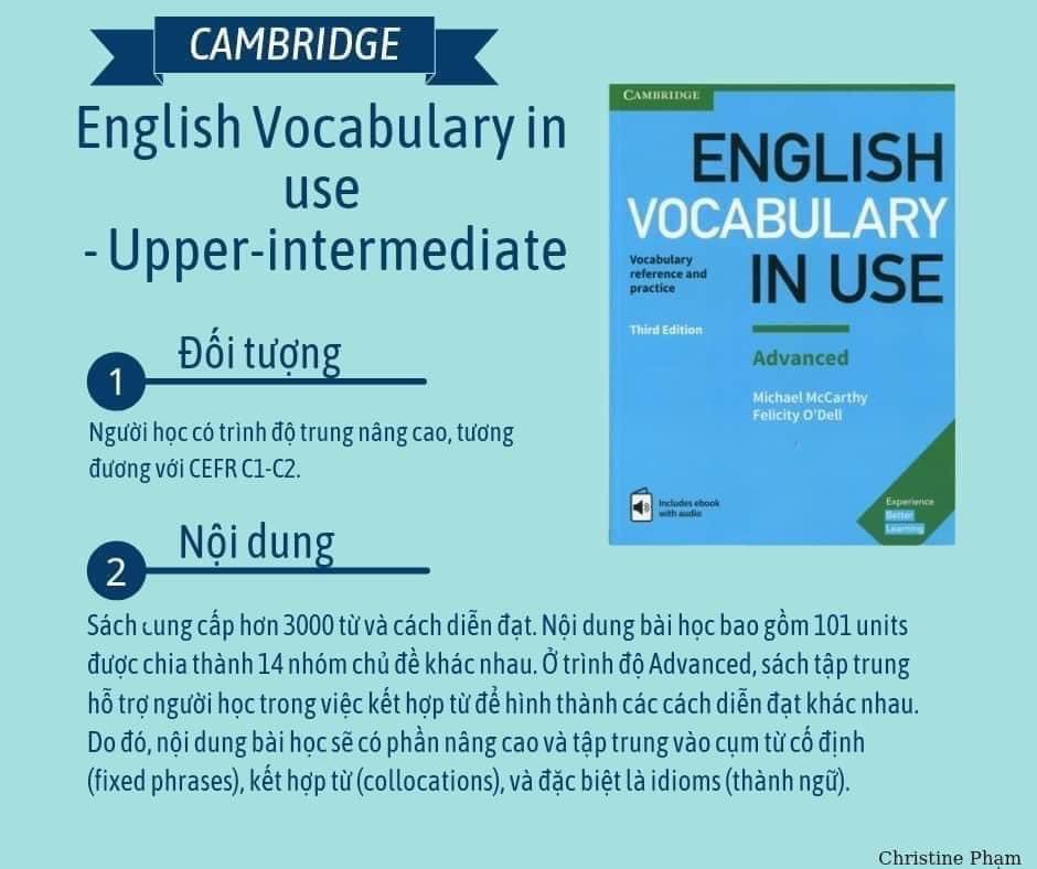 [TẶNG FILE MP3] Bộ nhập - English Vocabulary In Use 4q