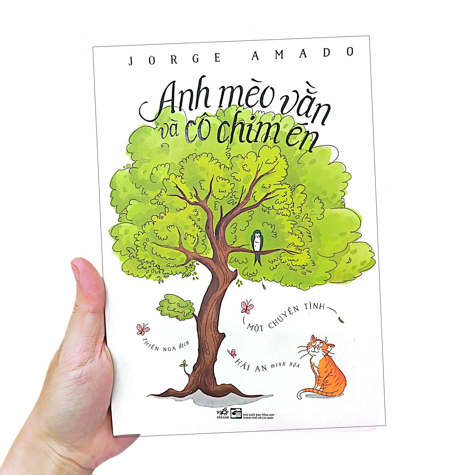 Sách - Anh Mèo Vằn Và Cô Chim Én - Một Chuyện Tình