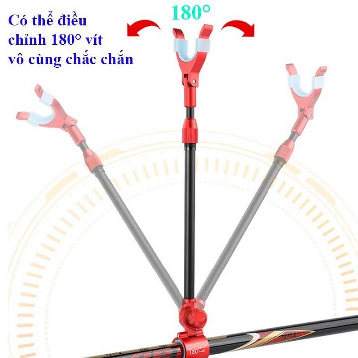 Ngoe Chống Cần Câu Đài, Gác cần Câu cá Carbon Cao Cấp Siêu Bền DCC7