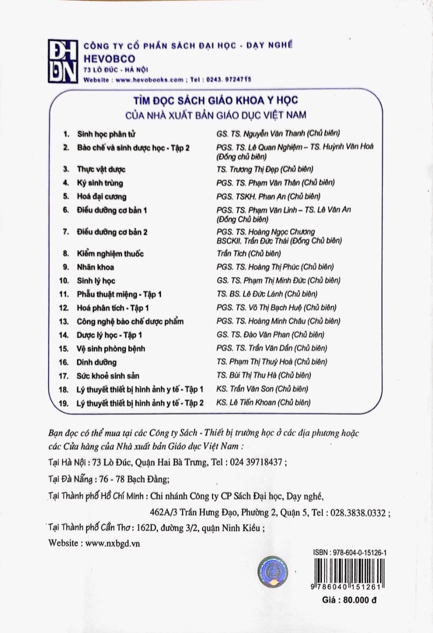 Da Liều Học (Dùng cho đào tạo bác sĩ đa khoa)