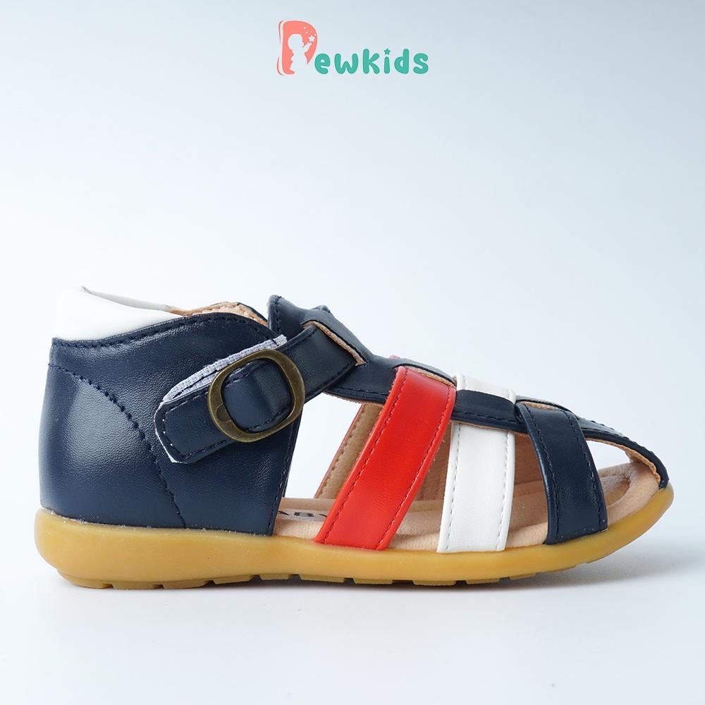 Dép sandal bé trai Dewkids đế mềm, quai đan thoáng khí đi biển - TD008