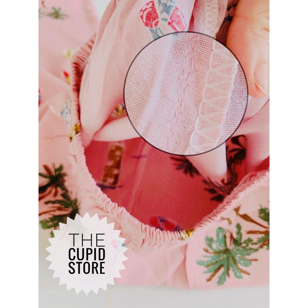 Đồ bộ chất liệu tole lanh 2 da loại 1 cho bé trai từ 5-7 kg - The Cupid Store