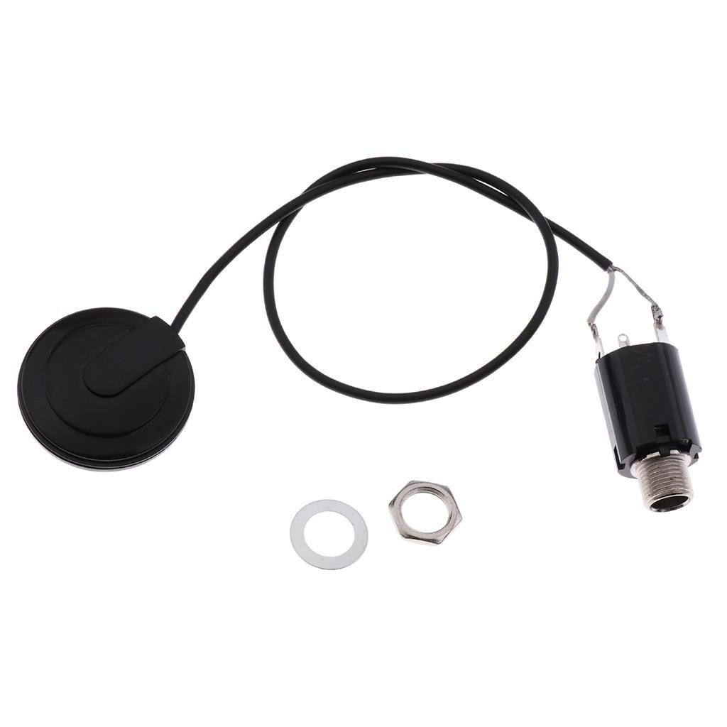 ABS Guitar Pickup Piezo Transducer for Acoustic Guitar Violin Ukulele Banjo