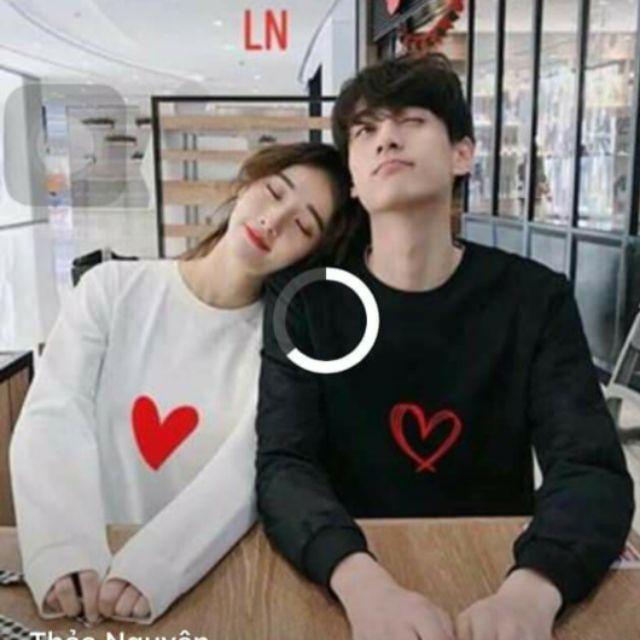 Áo đôi thu đông tình yêu