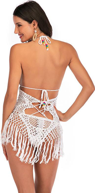 Bikini len móc thời trang biển mua hè phong cách châu âu AB01 Free size