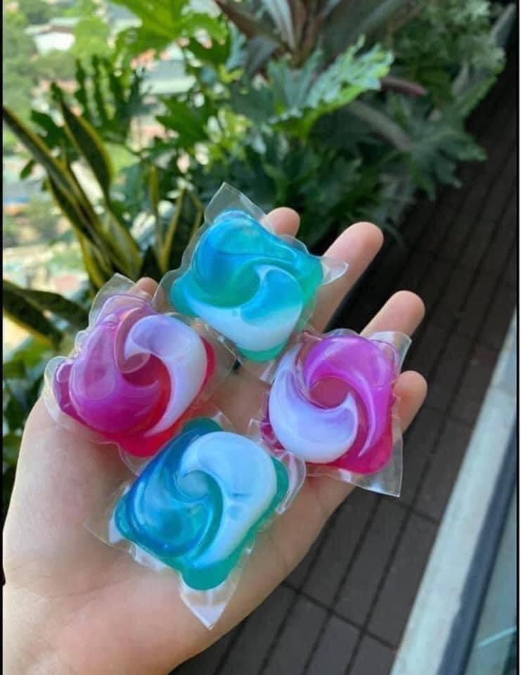 Viên giặt xả Gelball 3D Bold P&G Nhật Bản mùi hương
