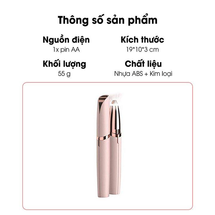 Máy tỉa lông mày, bút cạo tỉa chân lông mày đa năng sạc bằng điện cao cấp