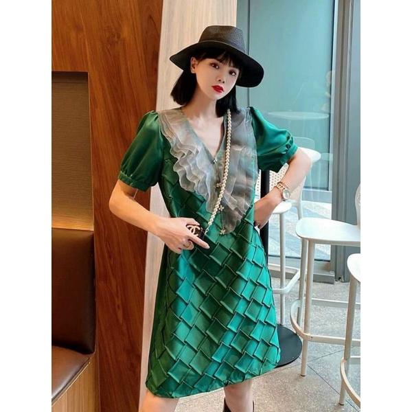 HÀNG NHẬP - ĐẦM SUÔNG CỔ KẾT BÈO XÁM