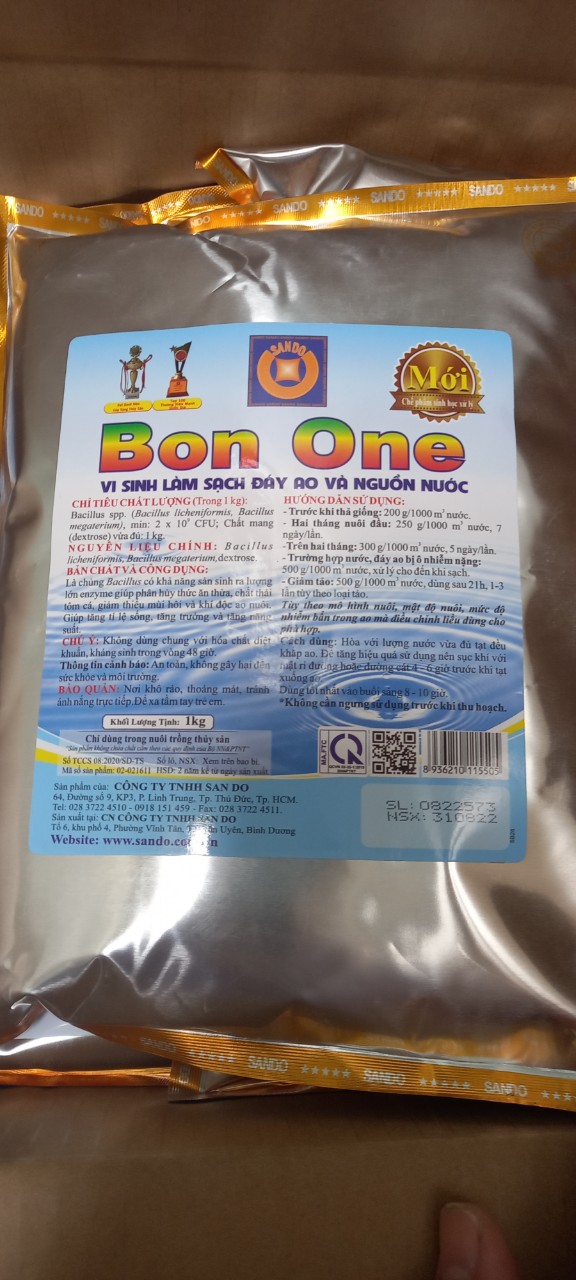 Men Hồ Cá Koi cá kiểng , phân huỷ nhanh phân thức ăn, làm sạch nước 1kg