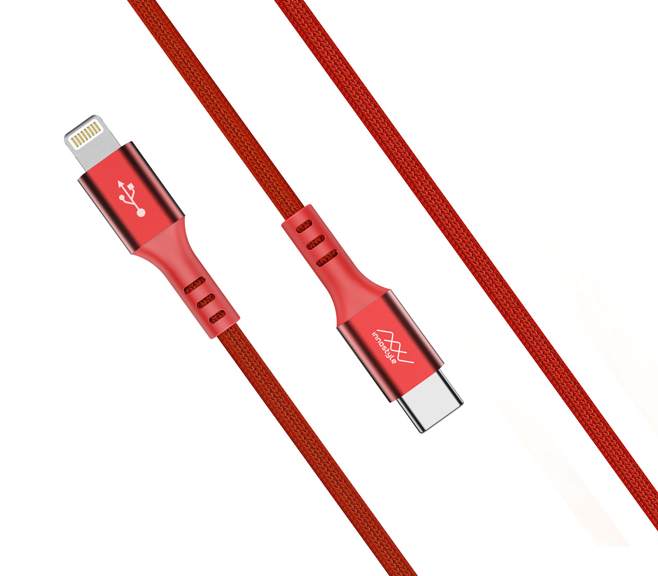 Dây Cáp Sạc USB Type-C To Lightning Innostyle Duraflex - Hàng Chính Hãng