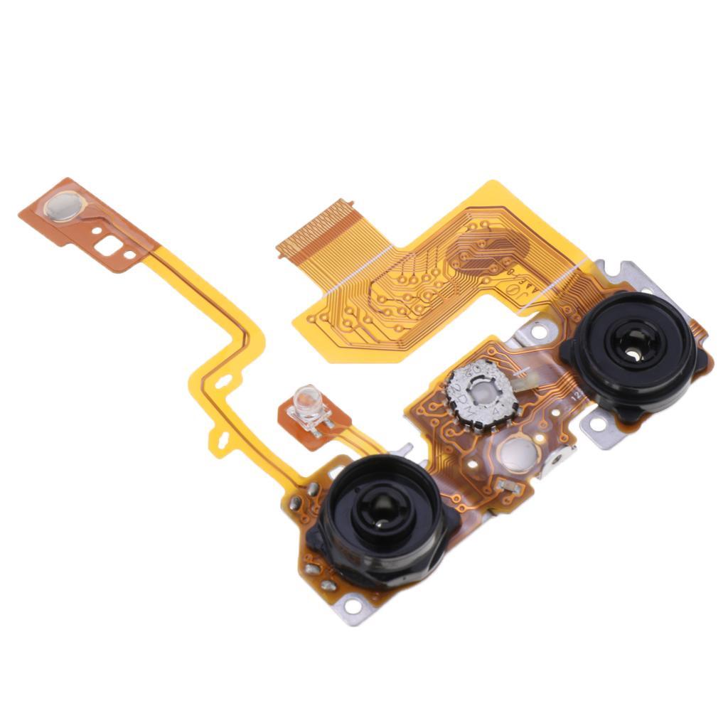 Digital Camera Repair Cover ON/OFF Power & Shutter Button Flex Cable