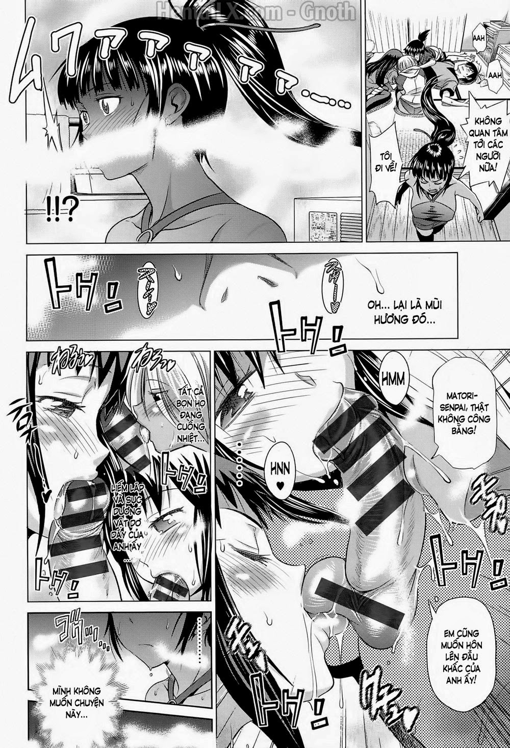 những cô nàng ở clb bóng vợt + sau 2 năm chapter 5 12