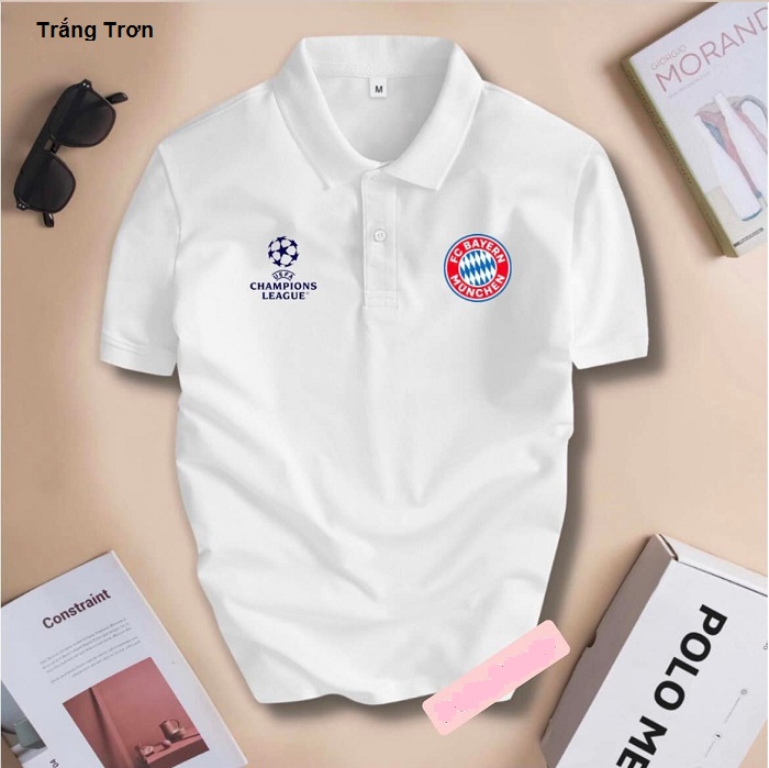 Áo Thun Thể Thao 4 chiều – in Logo Bayern Munich