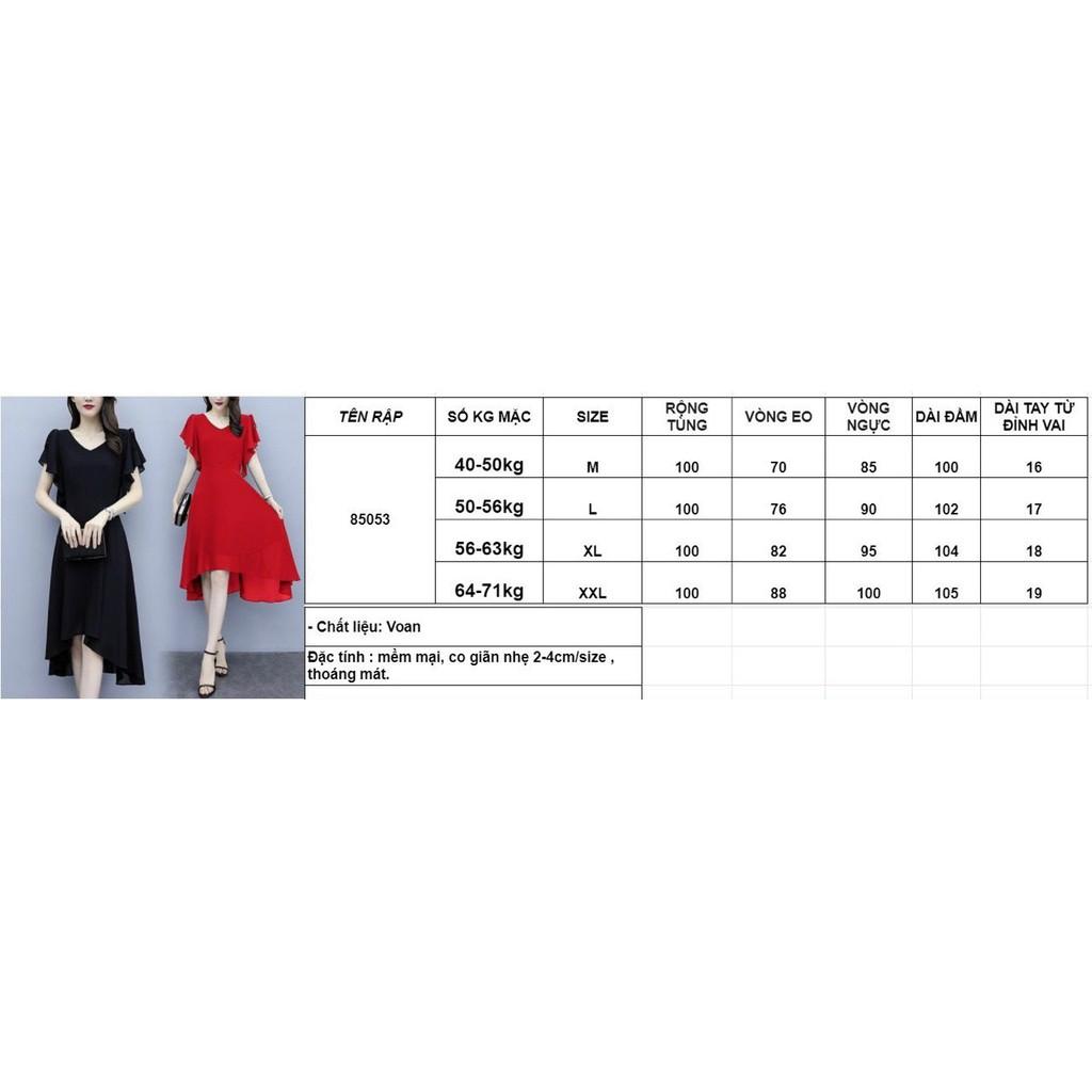 Đầm Dự Tiệc Thiết Kế Dáng Dài Xếp Ly Cổ Voan Hàn Cao Cấp 2 Lớp