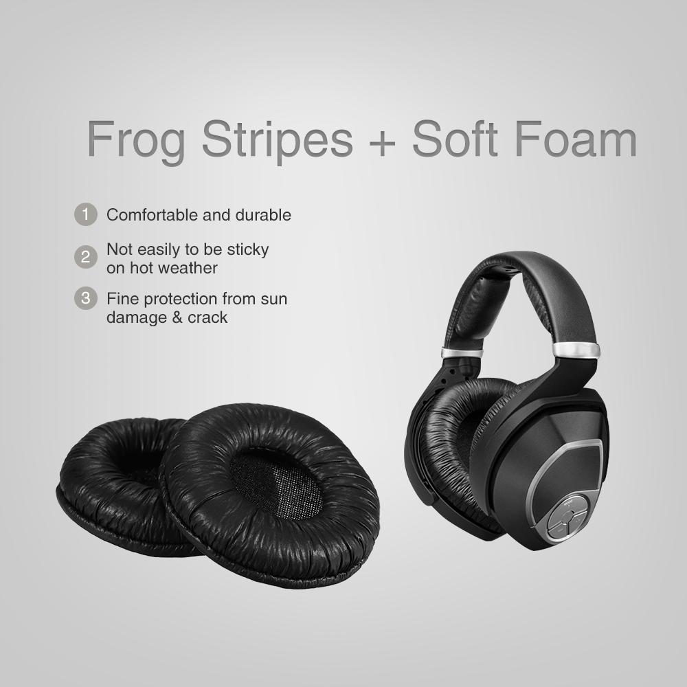 Replacement Memory Earpads Ear Pad Cushion Compatible with Sennheiser PX200 PXC150 PXC250 PMX200  Headphones