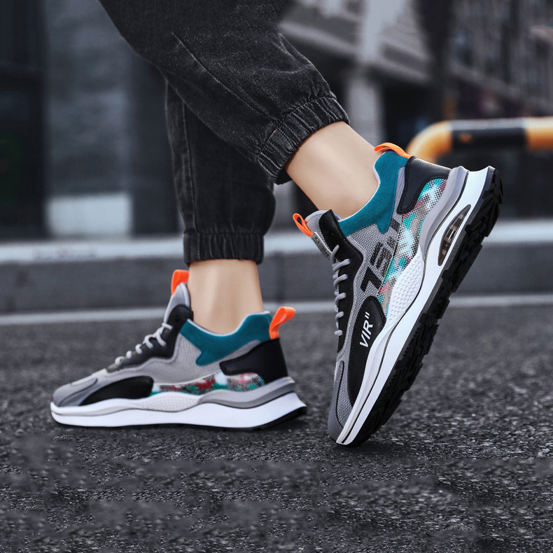 Giày Thể Thao Nam Đế Cao Cổ Lửng TT13 Fashion