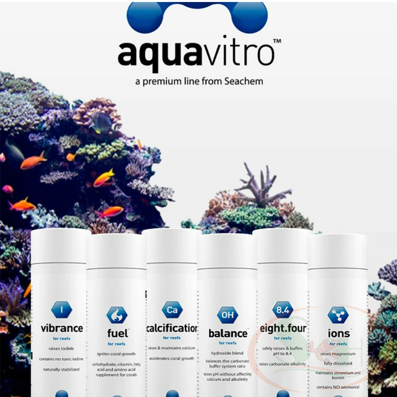 Dinh dưỡng nước biển Aquavitro Fuel For Reefs bổ sung san hô cá biển nước mặn