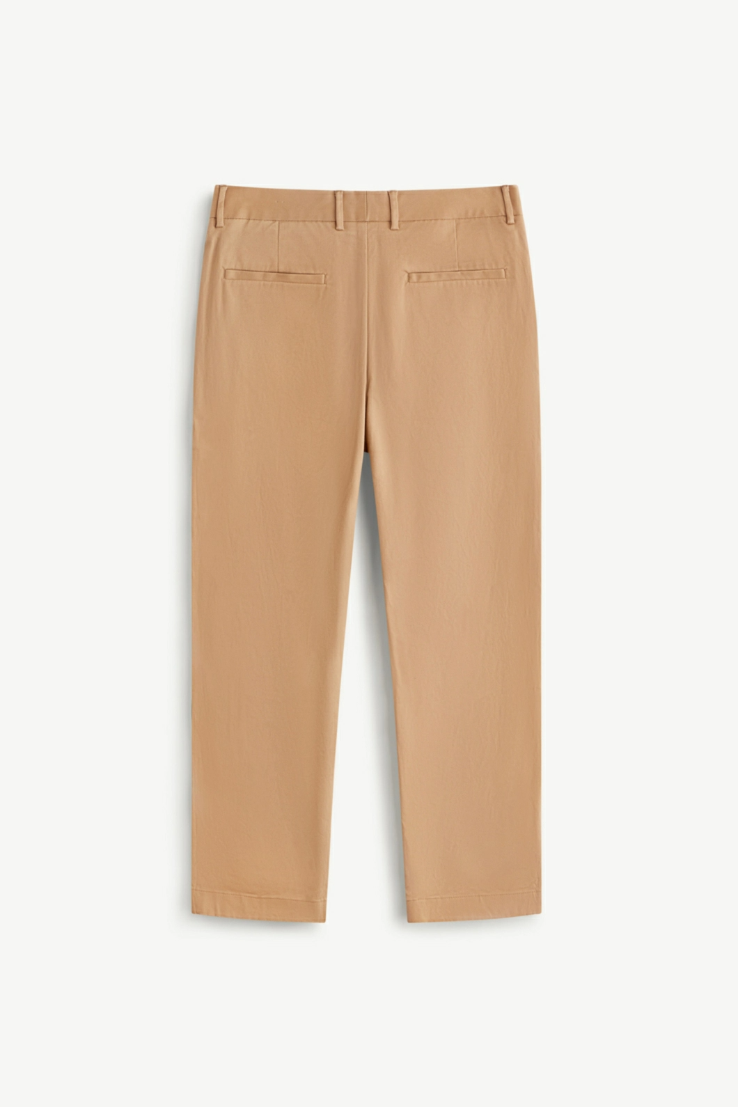 Quần Kaki Nam Premium ROUTINE Ống Ôm Trơn Form Slim Cropped - 10S24PCA001P | LASTORE MENSWEAR