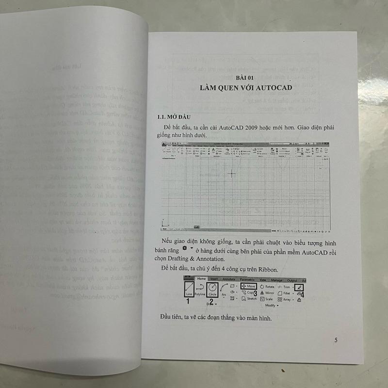 Sách - AUTOCAD Cơ Bản Cho Người Mới Bắt Đầu (Dành Cho Phiên Bản AutoCAD 2009 Đến 2020)