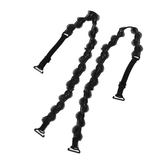 Dây áo ngực 2 kiểu dễ thương dùng khi mặc váy quây, váy cưới áo rộng cổ DA35