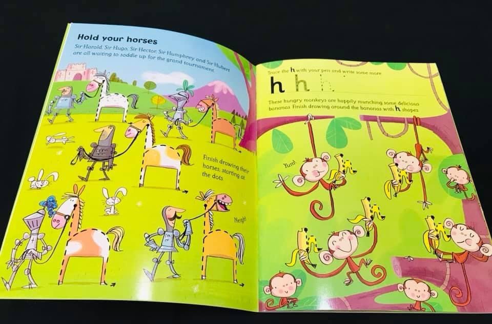 Wipe -clean Phonics book -4Q