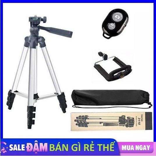 Chân máy chụp hình Tripod 3110 + Remote chụp hình