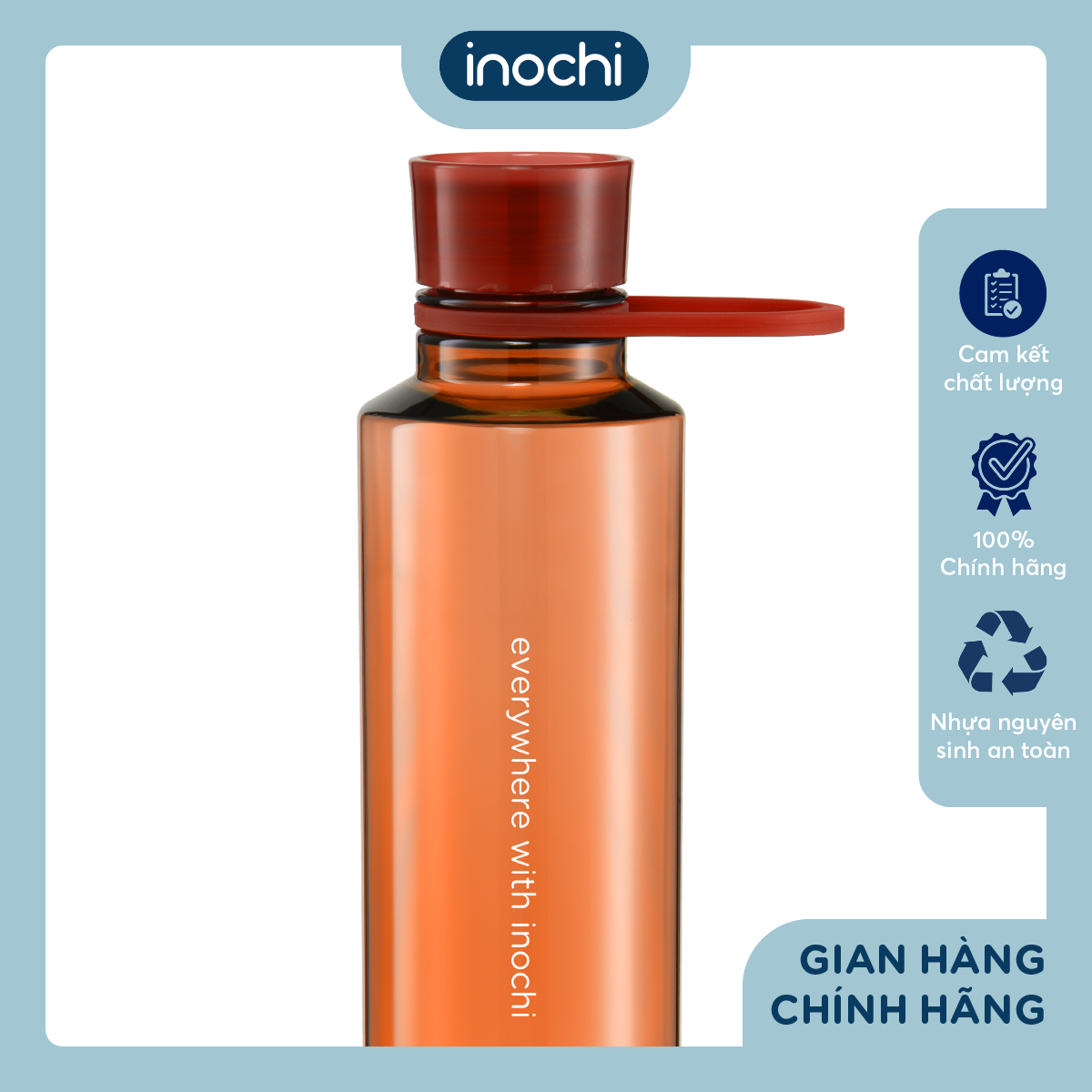 Bình nước Kita Slim 700ml