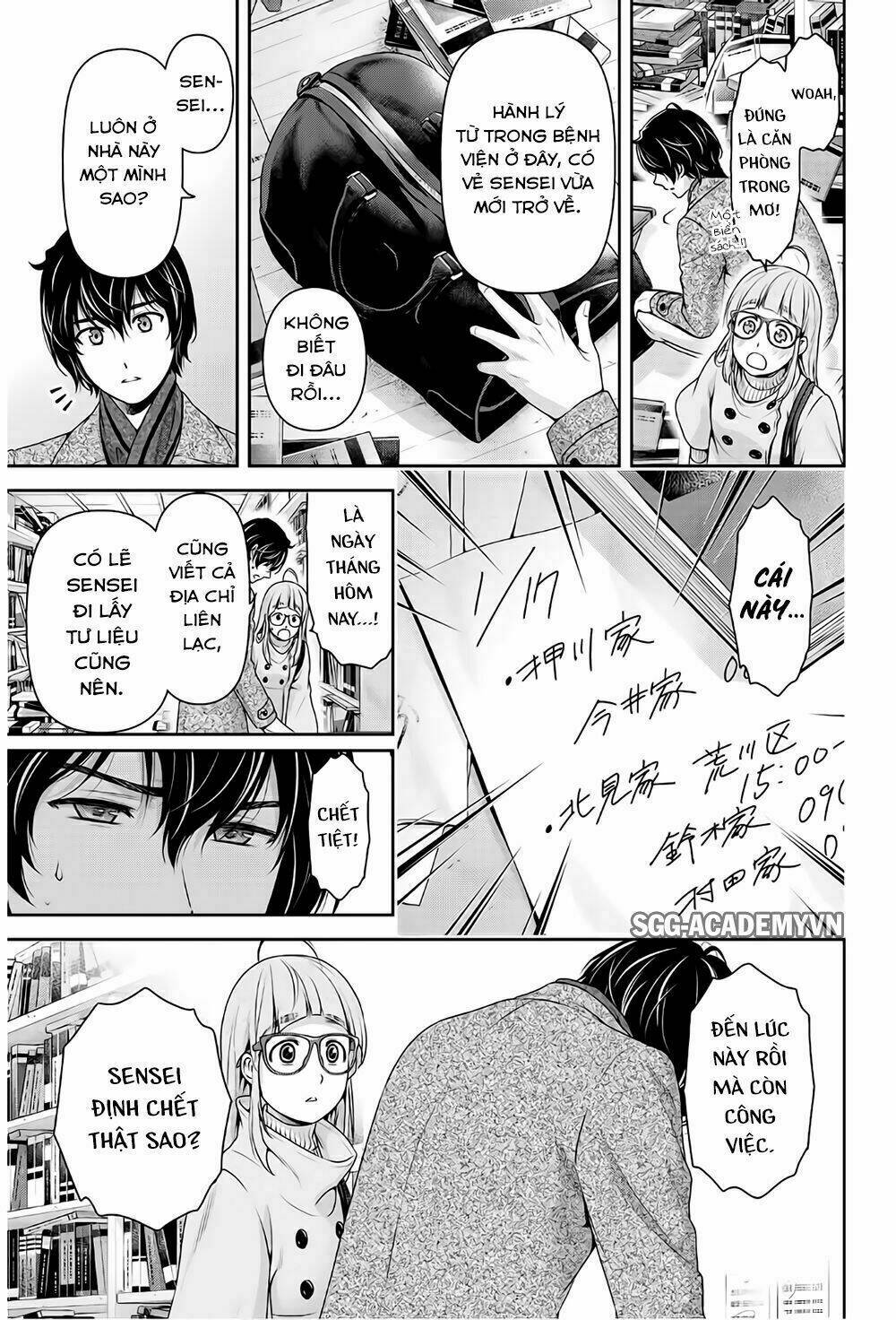 bạn gái chung nhà chapter 212 7